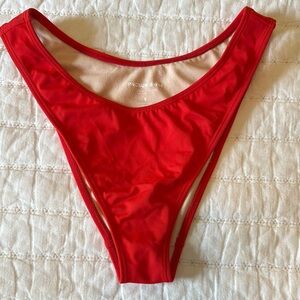 PacSun Women's Red Bikini Bottom